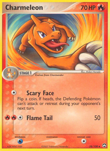 Charmeleon (28/108) [EX: Power Keepers] 