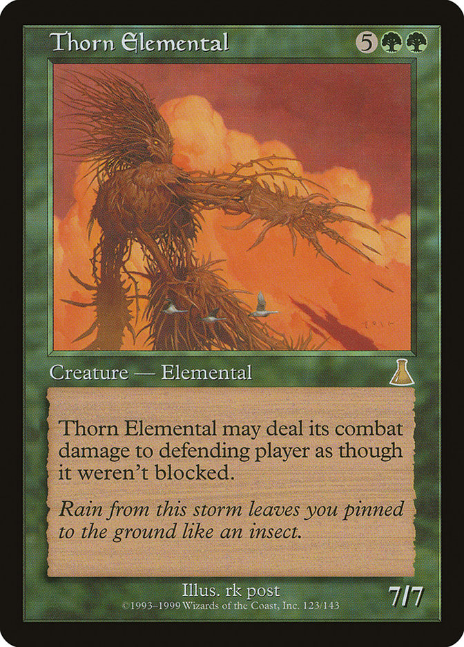 Thorn Elemental [Urza's Destiny] 