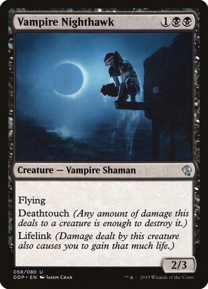 Vampire Nighthawk [Duel Decks: Zendikar vs. Eldrazi] 