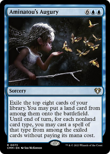 Aminatou's Augury [Commander Masters] 