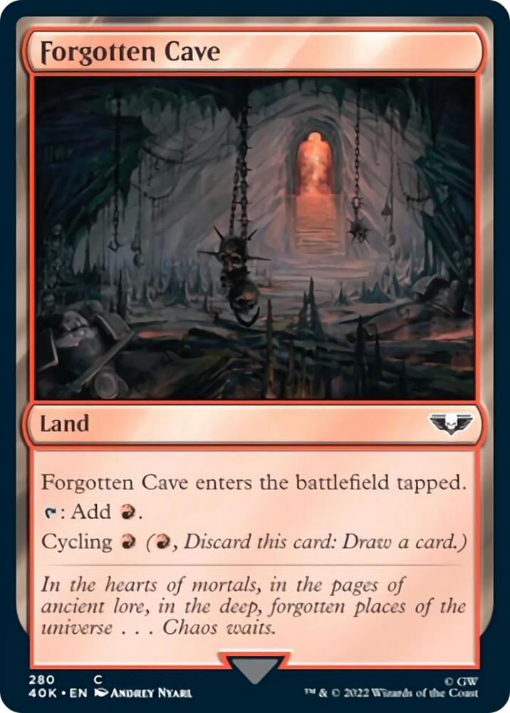 Forgotten Cave [Warhammer 40,000] 