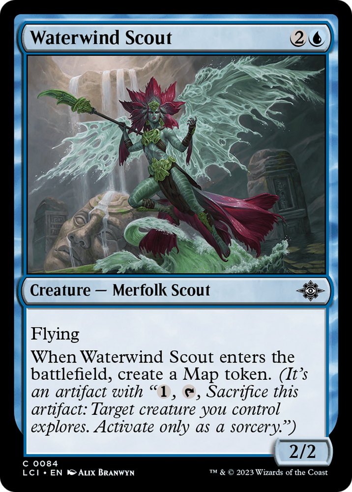 Waterwind Scout [The Lost Caverns of Ixalan] 