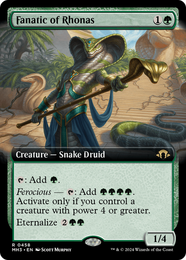 Fanatic of Rhonas (Extended Art) [Modern Horizons 3] 