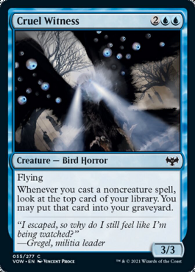 Cruel Witness [Innistrad: Crimson Vow] 
