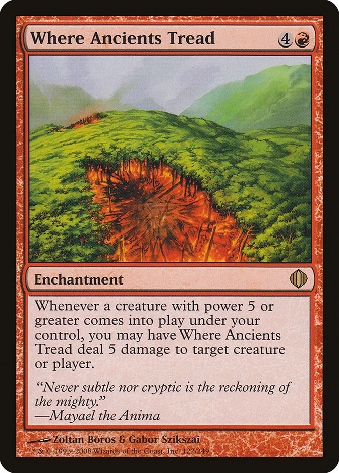 Where Ancients Tread [Shards of Alara] 
