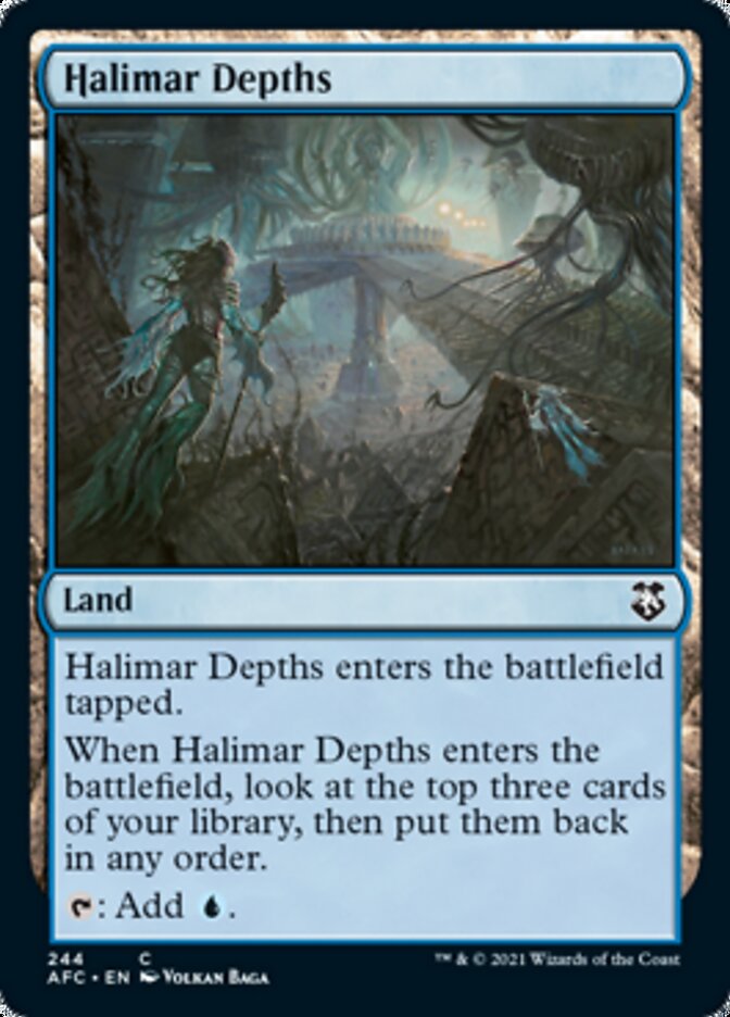 Halimar Depths [Dungeons &amp; Dragons: Adventures in the Forgotten Realms Commander] 