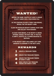 Bounty: Lyssa, Sterling Collector // Bounty Rules Double-Sided Token [Outlaws of Thunder Junction Commander Tokens] 