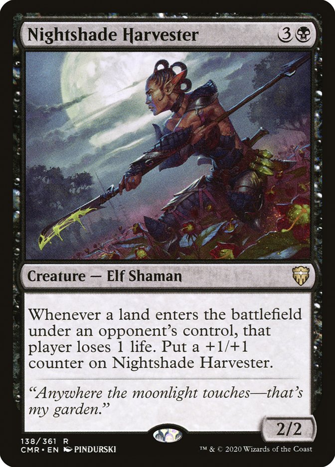 Nightshade Harvester [Commander Legends] 