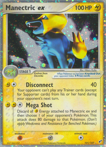 Manectric ex (101/107) [EX: Deoxys] 