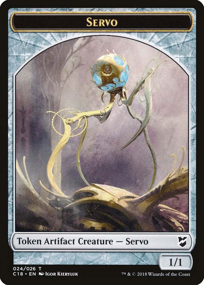 Thopter (025) // Servo Double-Sided Token [Order 2018 Tokens] 