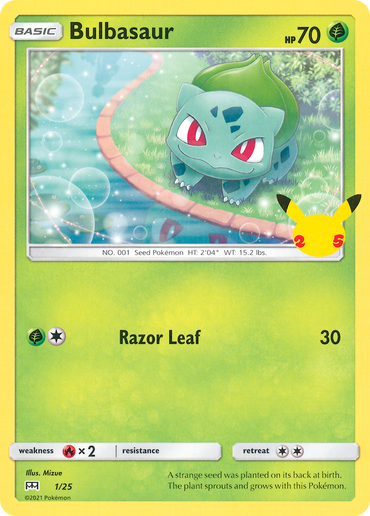 Bulbasaur (1/25) [McDonald's 25th Anniversary] 