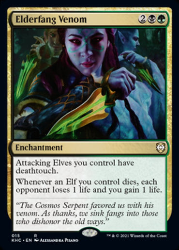 Elderfang Venom [Kaldheim Commander] 