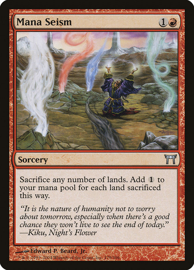 Mana Seism [Champions of Kamigawa] 