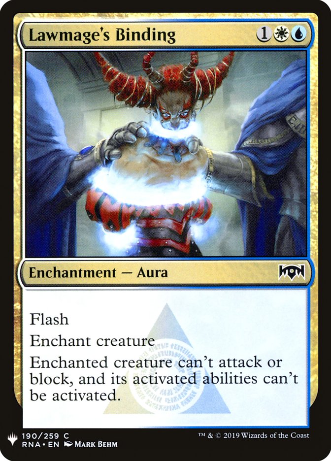 Lawmage's Binding [Mystery Booster] 