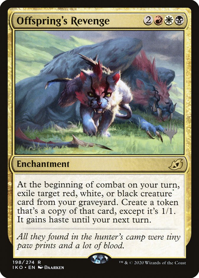 Offspring's Revenge (Promo Pack) [Ikoria: Lair of Behemoths Promos] 