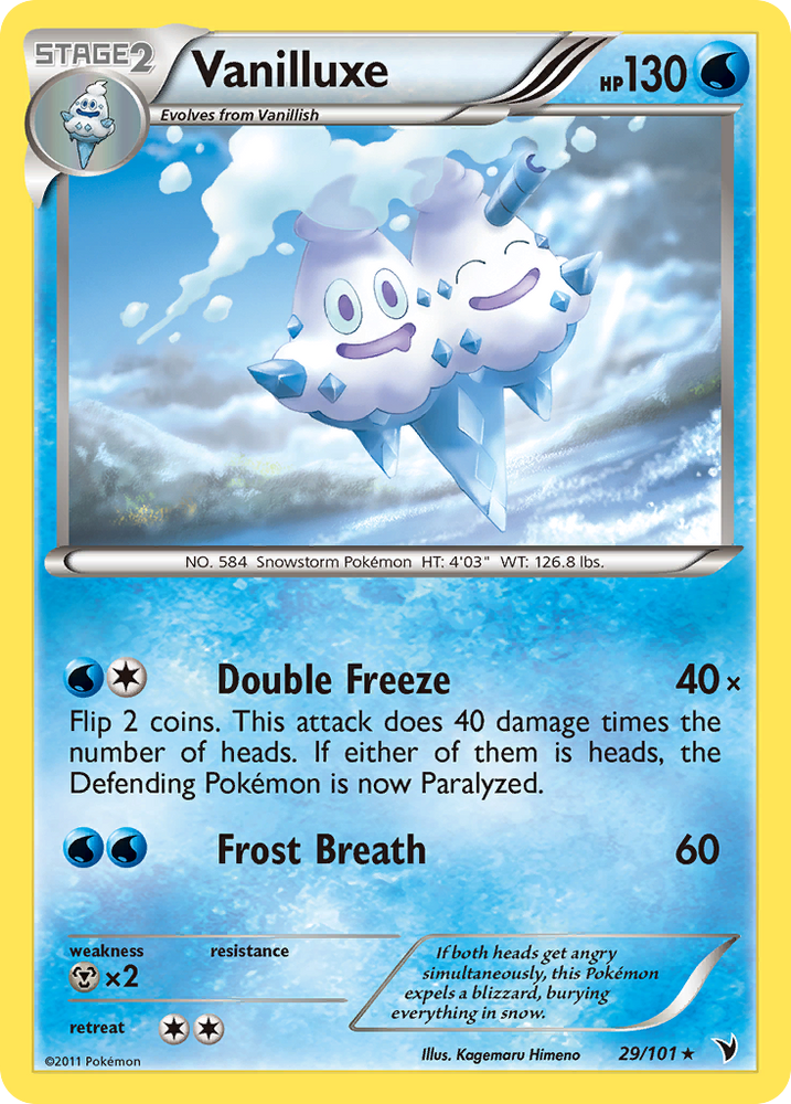 Vanilluxe (29/101) [Black &amp; White: Noble Victories] 