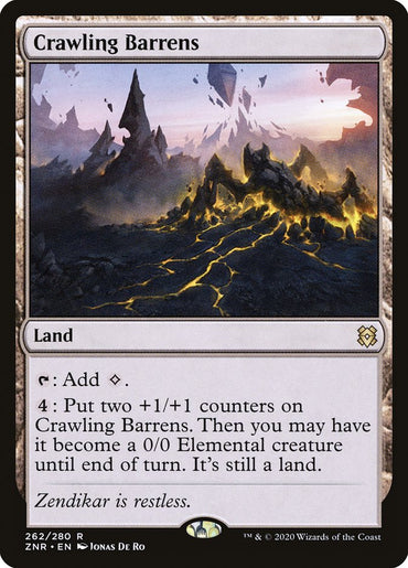 Crawling Barrens [Zendikar Rising] 