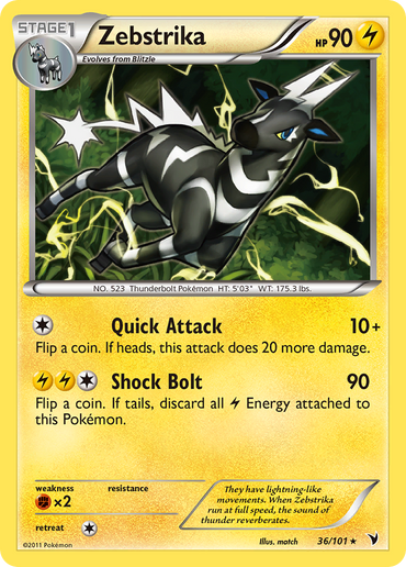 Zebstrika (36/101) [Black &amp; White: Noble Victories] 