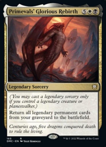 Primevals' Glorious Rebirth [Dominaria United Commander] 