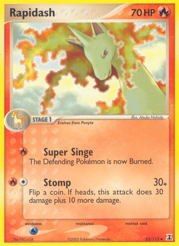 Rapidash (52/113) [EX: Delta Species] 