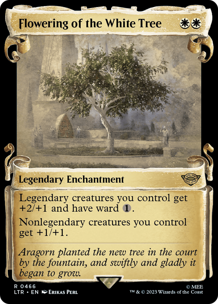 Flowering of the White Tree [The Lord of the Rings: Tales of Middle-Earth Showcase Scrolls] 