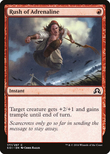 Rush of Adrenaline [Shadows over Innistrad] 