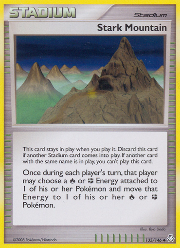 Stark Mountain (135/146) [Diamond &amp; Pearl: Legends Awakened] 