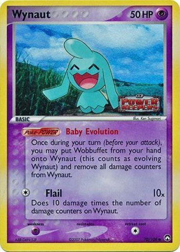 Wynaut (70/108) (Stamped) [EX: Power Keepers] 