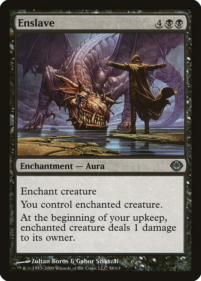 Enslave [Duel Decks: Garruk vs. Liliana] 