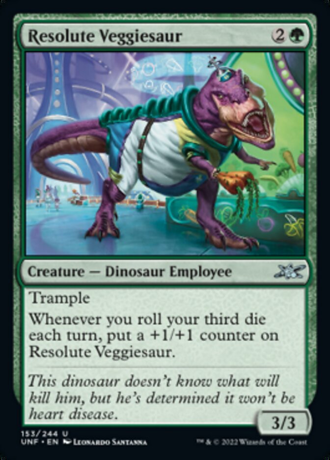 Resolute Veggiesaur [Unfinity] 