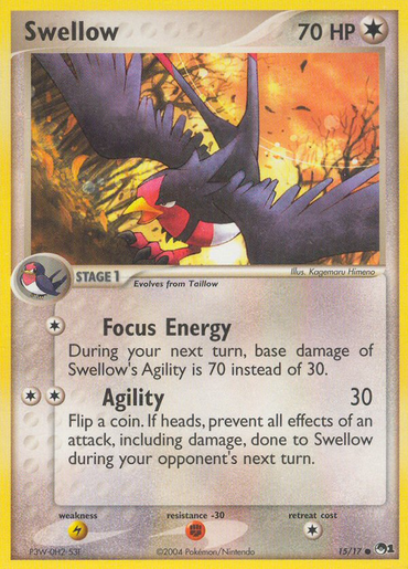 Swellow (15/17) [POP Series 1] 