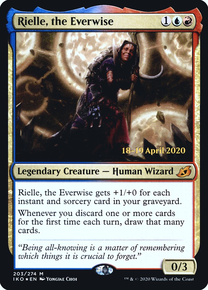 Rielle, the Everwise [Ikoria: Lair of Behemoths Prerelease Promos] 