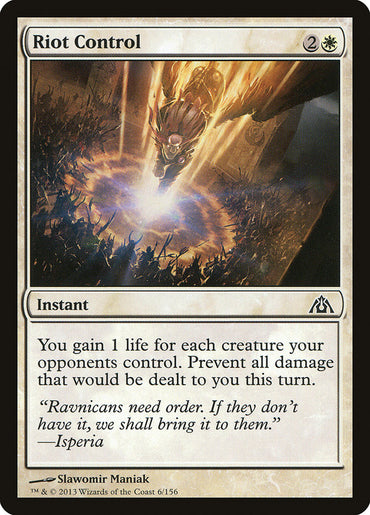 Riot Control [Dragon's Maze] 