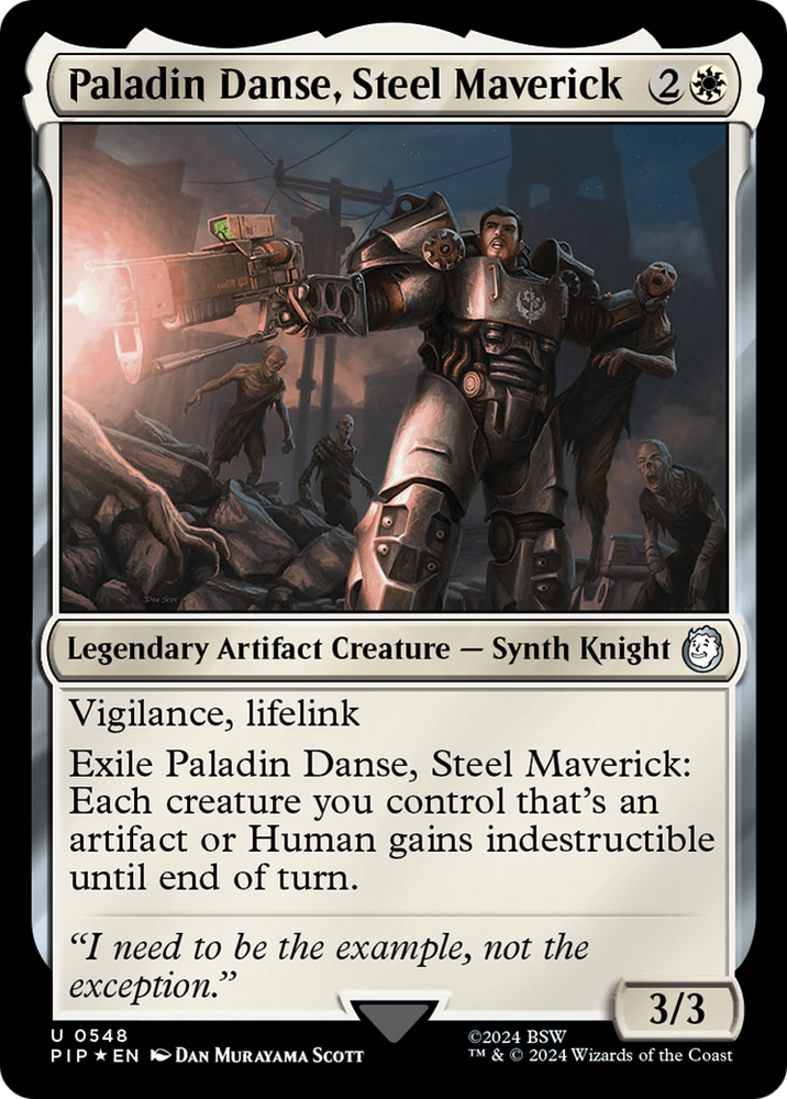 Paladin Dance, Steel Maverick (Surge Foil) [Fallout]