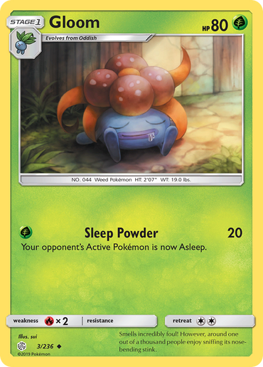Gloom (3/236) [Sun &amp; Moon: Cosmic Eclipse] 
