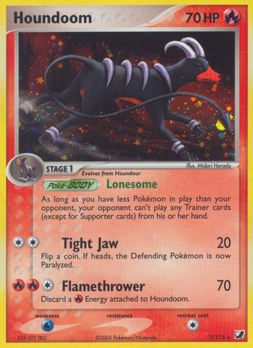 Houndoom (7/115) [EX: Unseen Forces] 