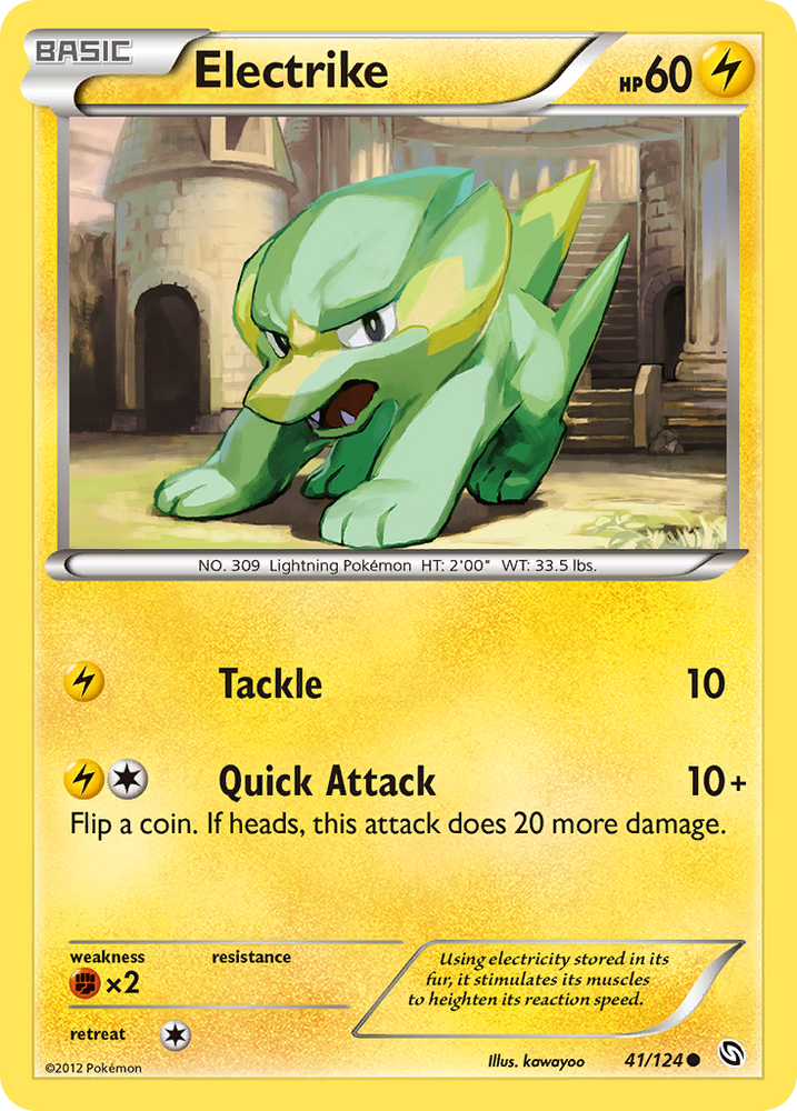 Electrike (41/124) [Black &amp; White: Dragons Exalted] 