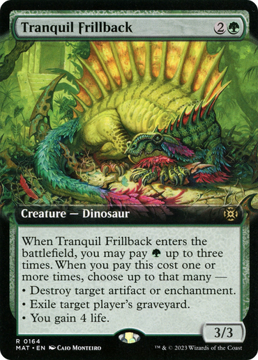 Tranquil Frillback (Extended Art) [March of the Machine: The Aftermath] 