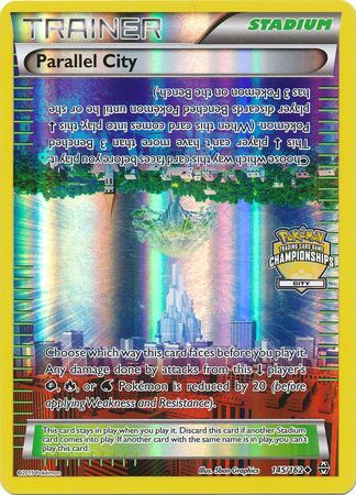 Parallel City (145/162) (Championship Promo) [XY: BREAKthrough] 