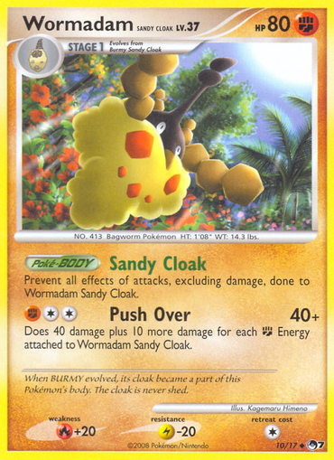 Wormadam Sandy Cloak (10/17) [POP Series 7] 