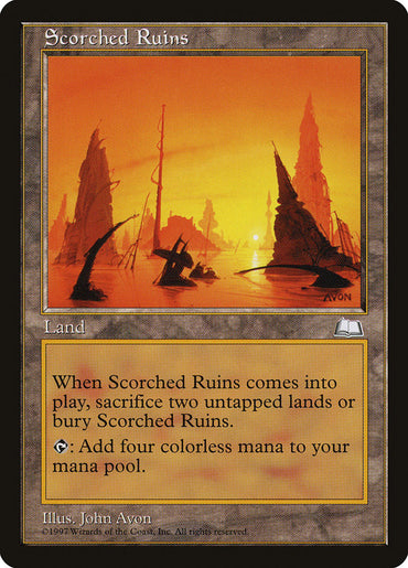 Scorched Ruins [Weatherlight] 