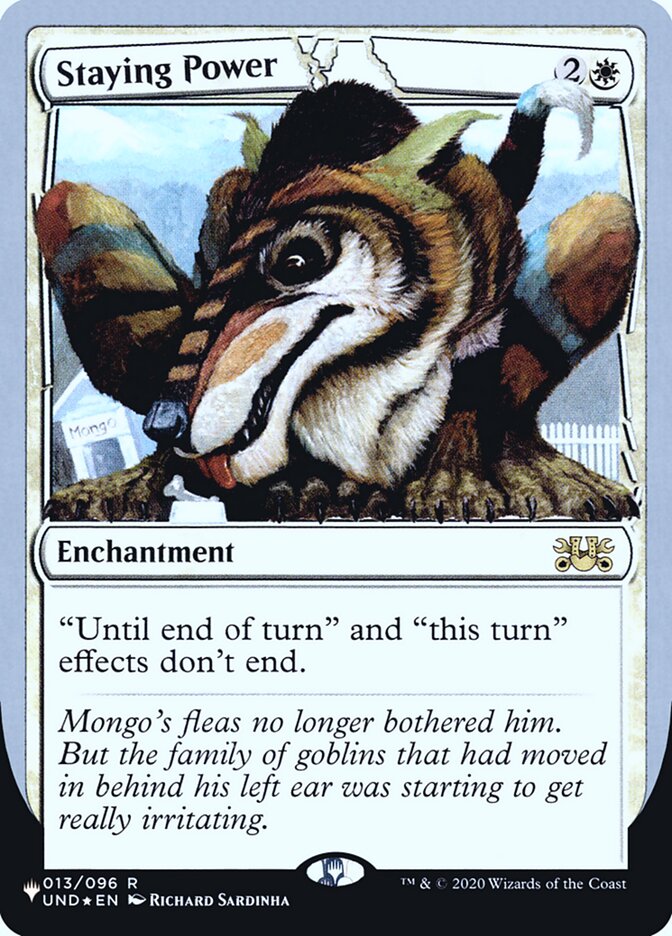 Staying Power (Unfinity Foil Edition) [The List] 