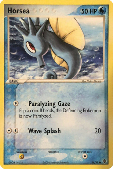 Horsea (58/97) [EX: Battle Stadium] 