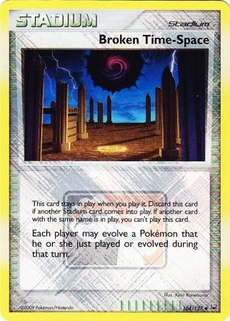 Broken Time Space (104/127) (League Promo) [Platinum: Base Set] 