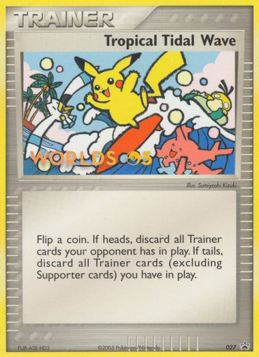 Tropical Tidal Wave (027) [Nintendo: Black Star Promos] 