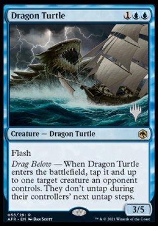 Dragon Turtle (Promo Pack) [Dungeons &amp; Dragons: Adventures in the Forgotten Realms Promos] 