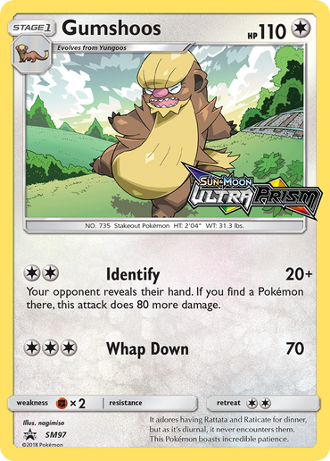 Gumshoos (SM97) [Sun &amp; Moon: Black Star Promos] 