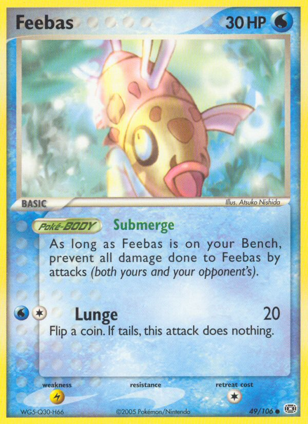 Feebas (49/106) [EX: Emerald] 
