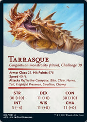 Tarrasque Art Card [Dungeons &amp; Dragons: Adventures in the Forgotten Realms Art Series] 
