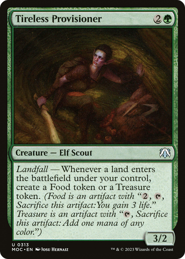 Tireless Provisioner [March of the Machine Commander] 
